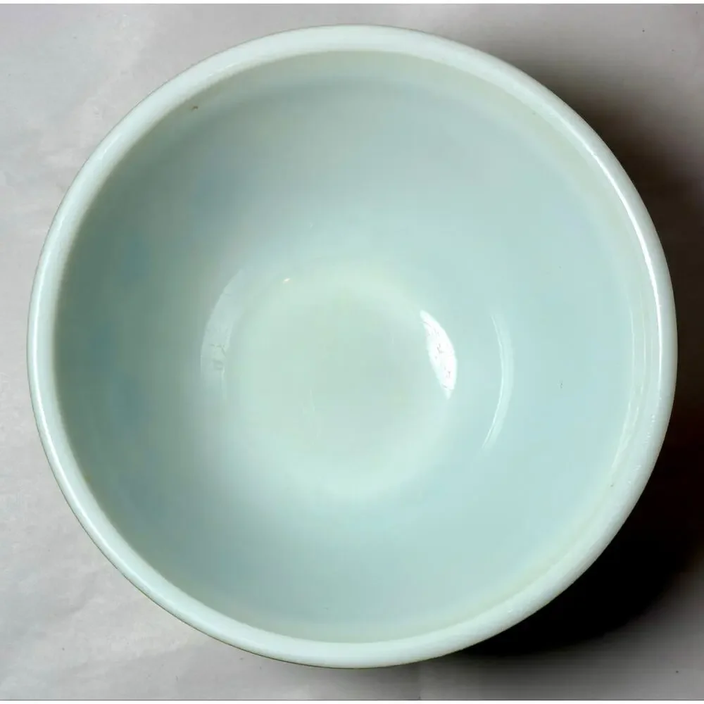 Vintage Pyrex Green Floral Crazy Daisy 1.5 Pint Mixing Bowl #401